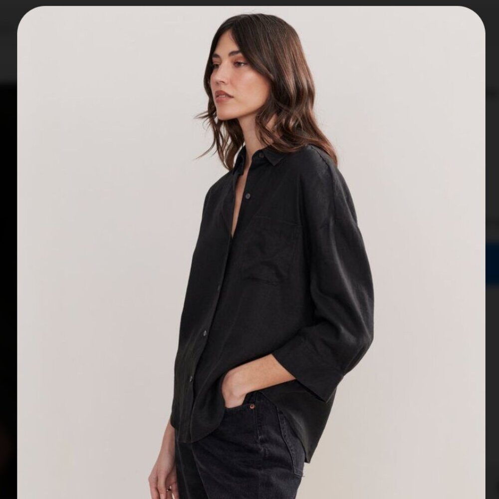 Jenni Kayne Logan Shirt, Size M